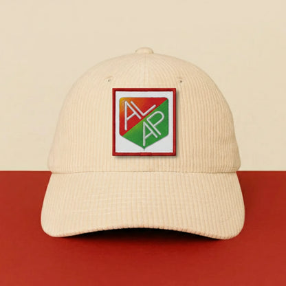 Patch AL Antonin Perrin sur casquette à velcro PPATCH