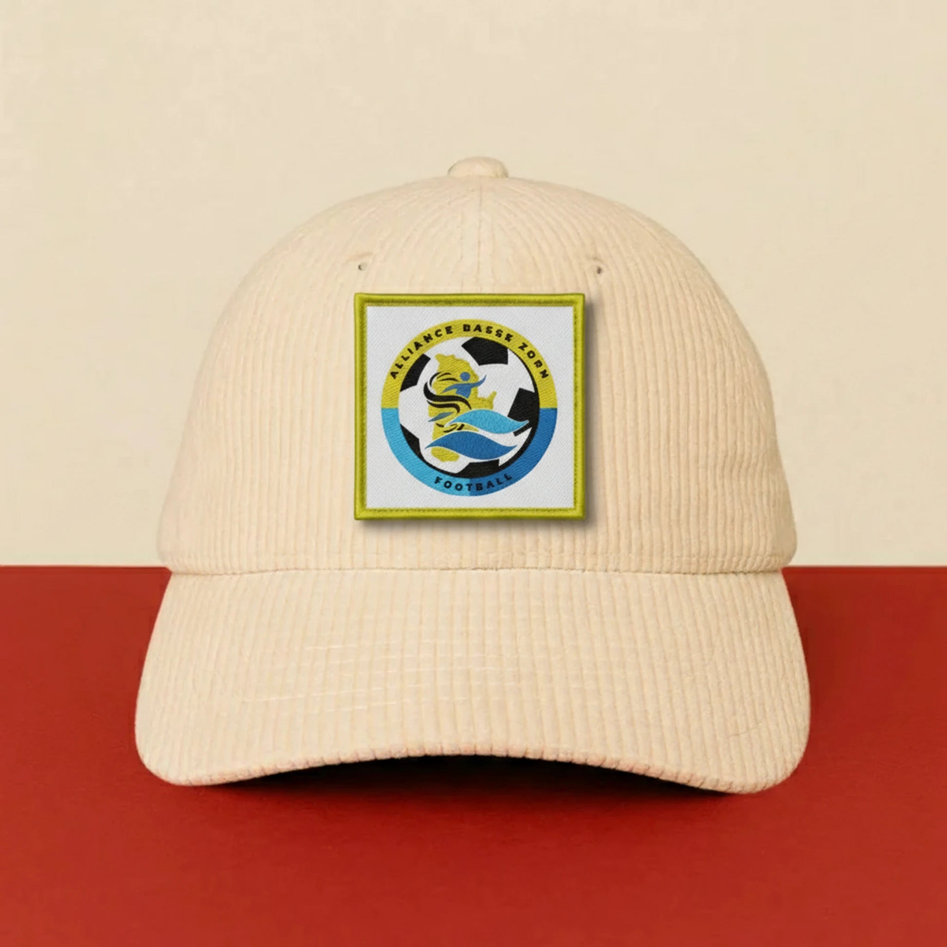 Patch ALLIANCE DE LA BASSE-ZORN sur casquette à velcro PPATCH