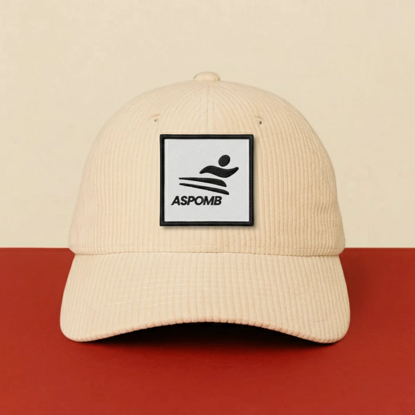 Détail broderie patch ASPOM