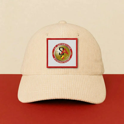 Patch A.S. AUDINCOURT sur casquette à velcro PPATCH