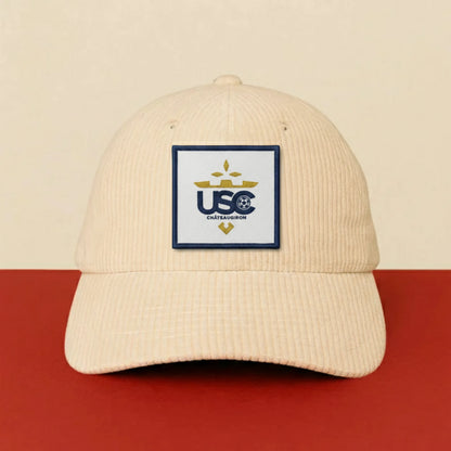 Détail broderie patch U.S. CHATEAUGIRON