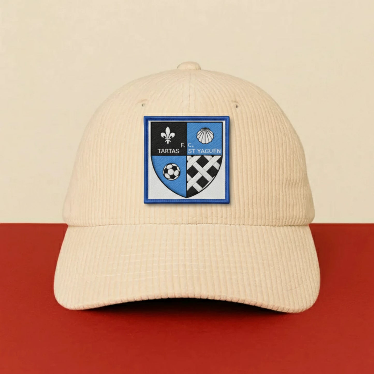 Détail broderie patch F.C. TARTAS SAINT YAGUEN