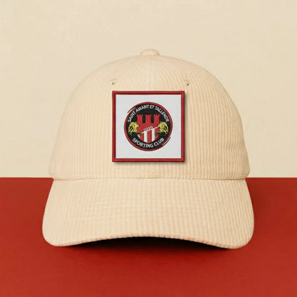 Détail broderie patch ENT.F.C. ST AMANT ET TALLENDE