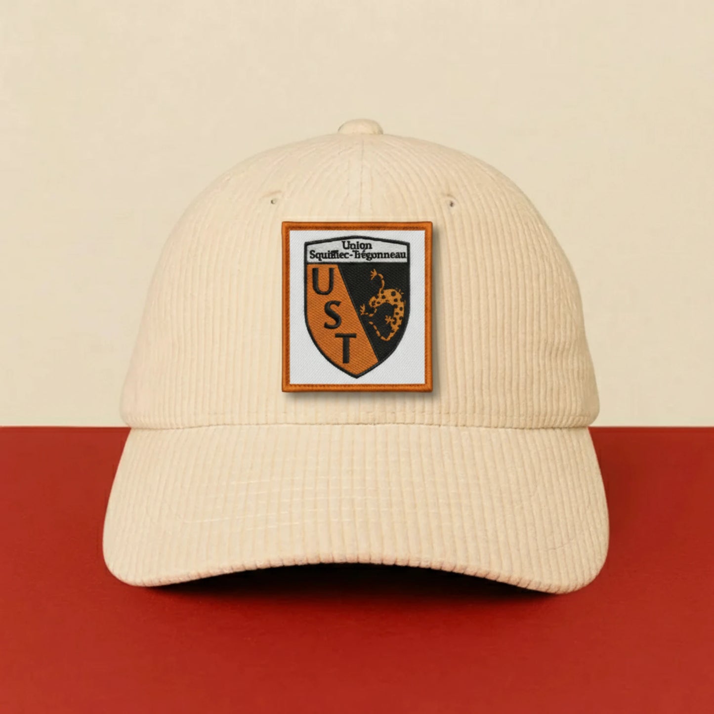 Détail broderie patch U. SQUIFFIEC TREGONNEAU