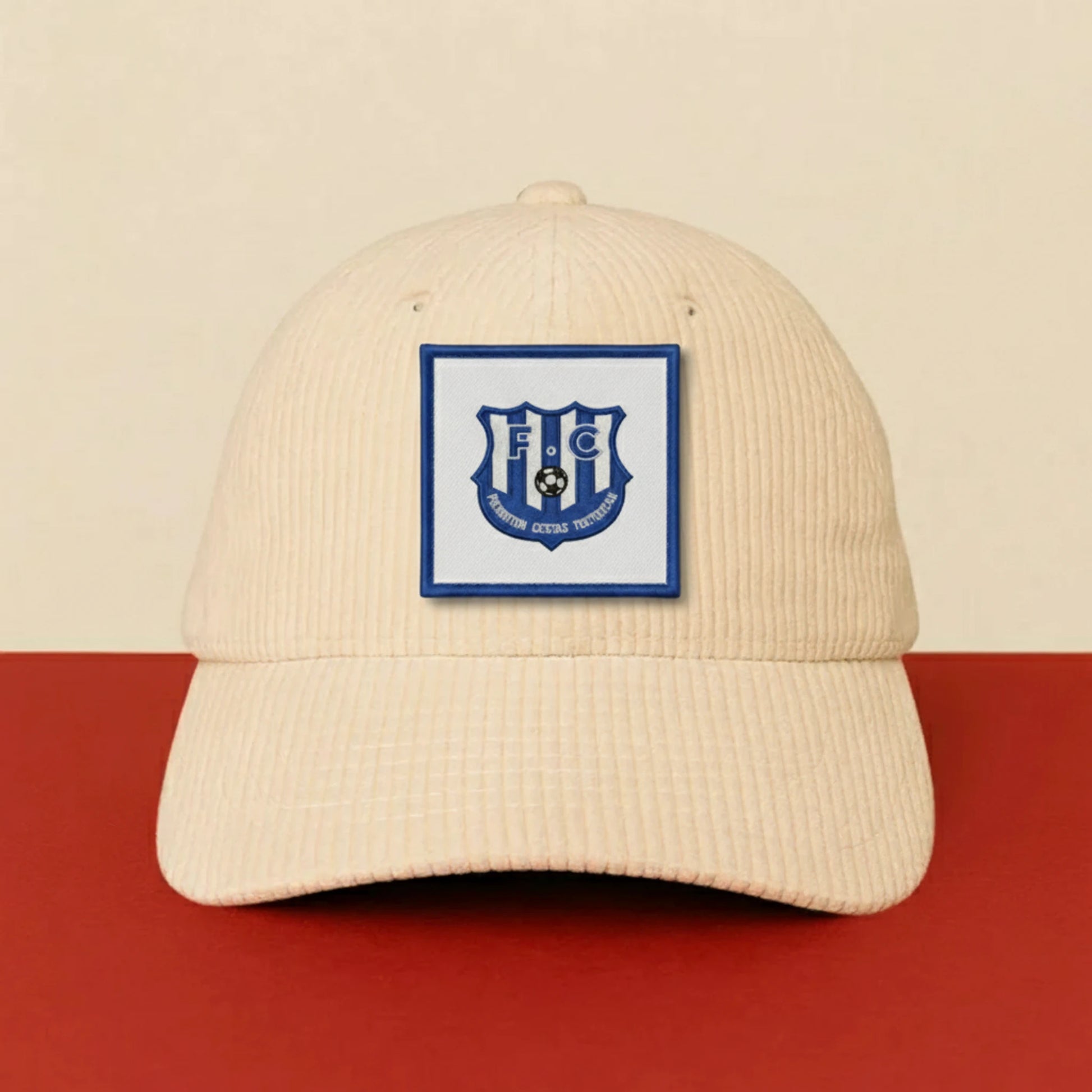 Détail broderie patch FC Pierroton Cestas Toctoucau