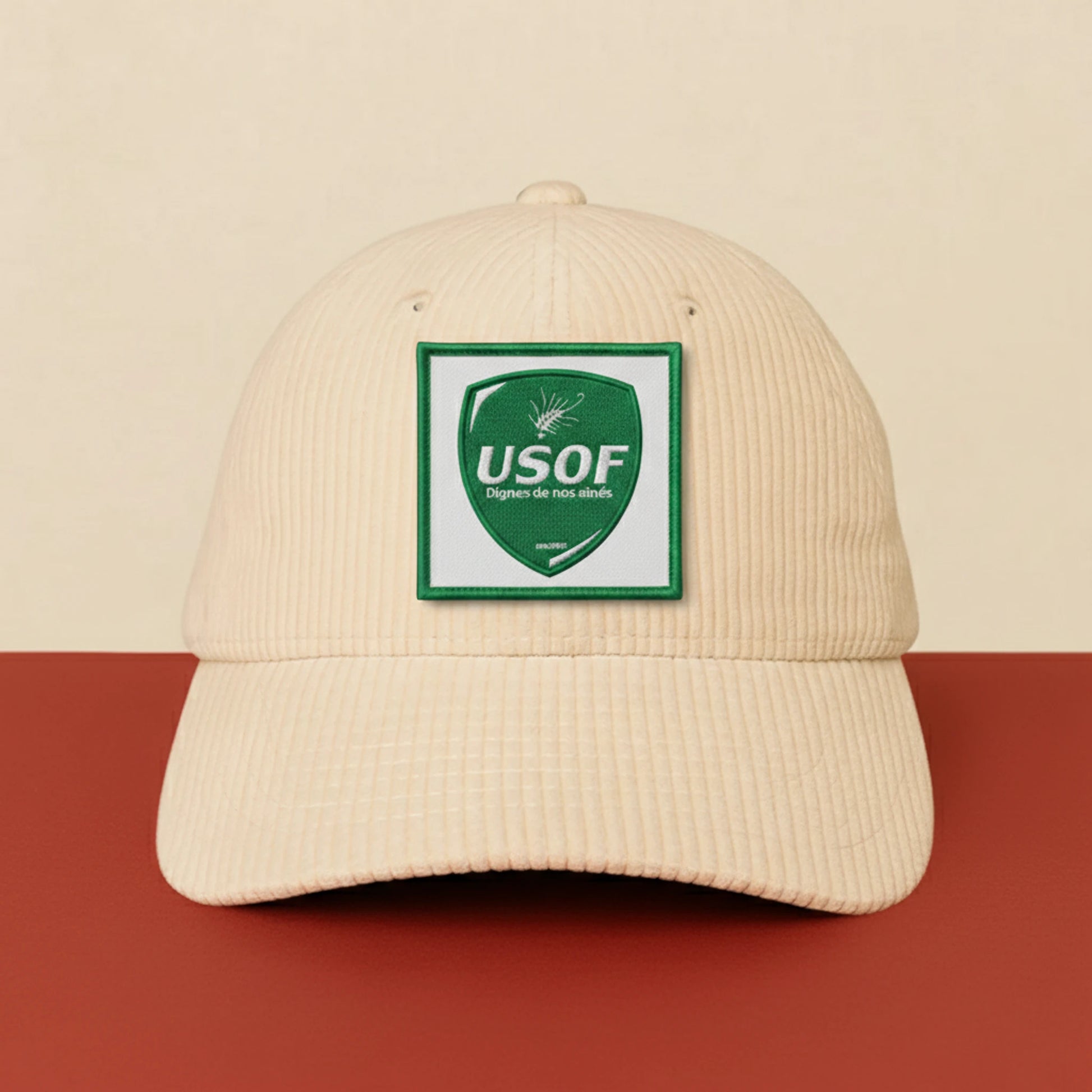Détail broderie patch U.S. ORGERES