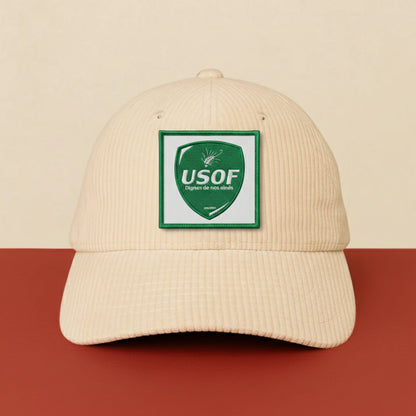 Détail broderie patch U.S. ORGERES