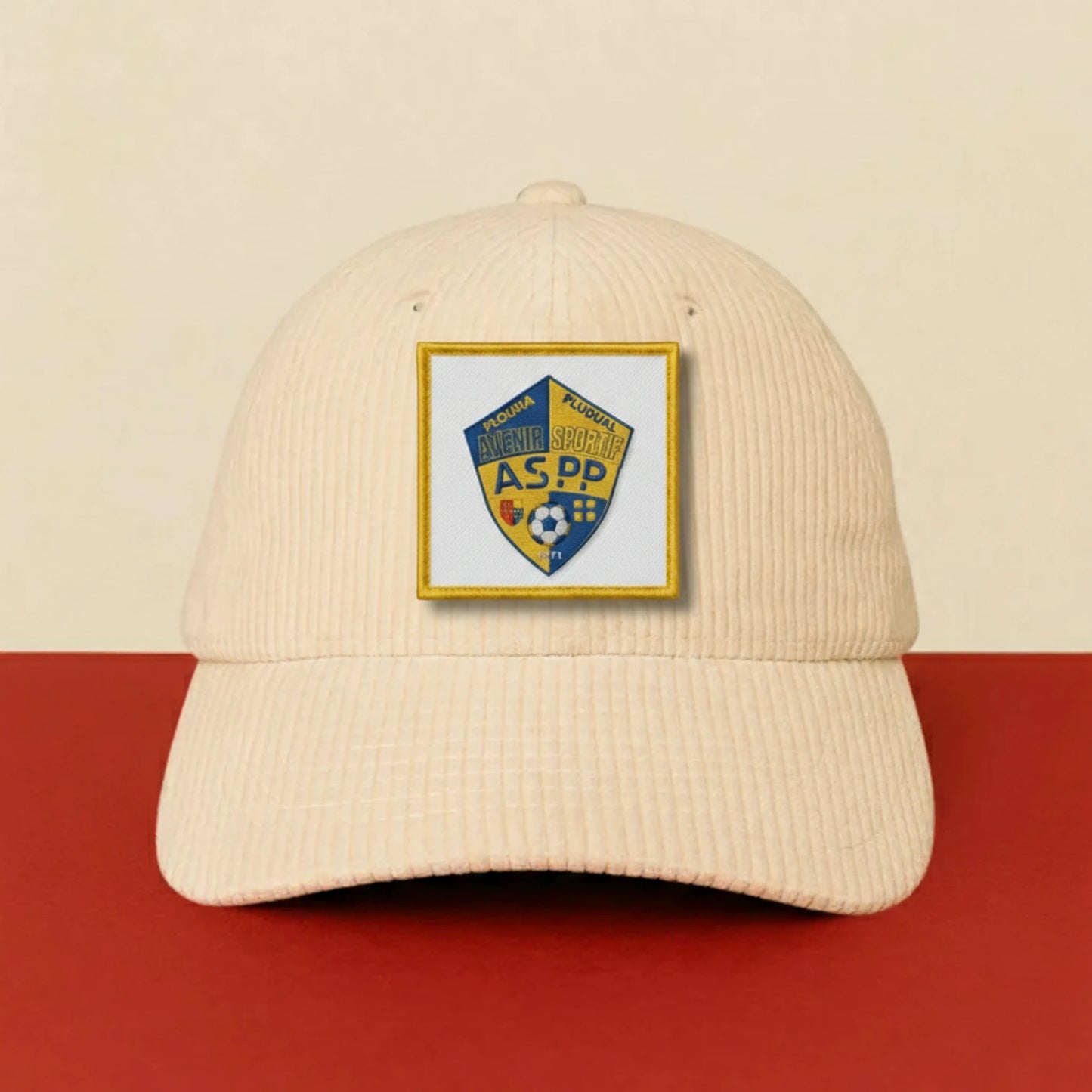 Détail broderie patch AVENIR SPORTIF PLOUHA PLUDUAL