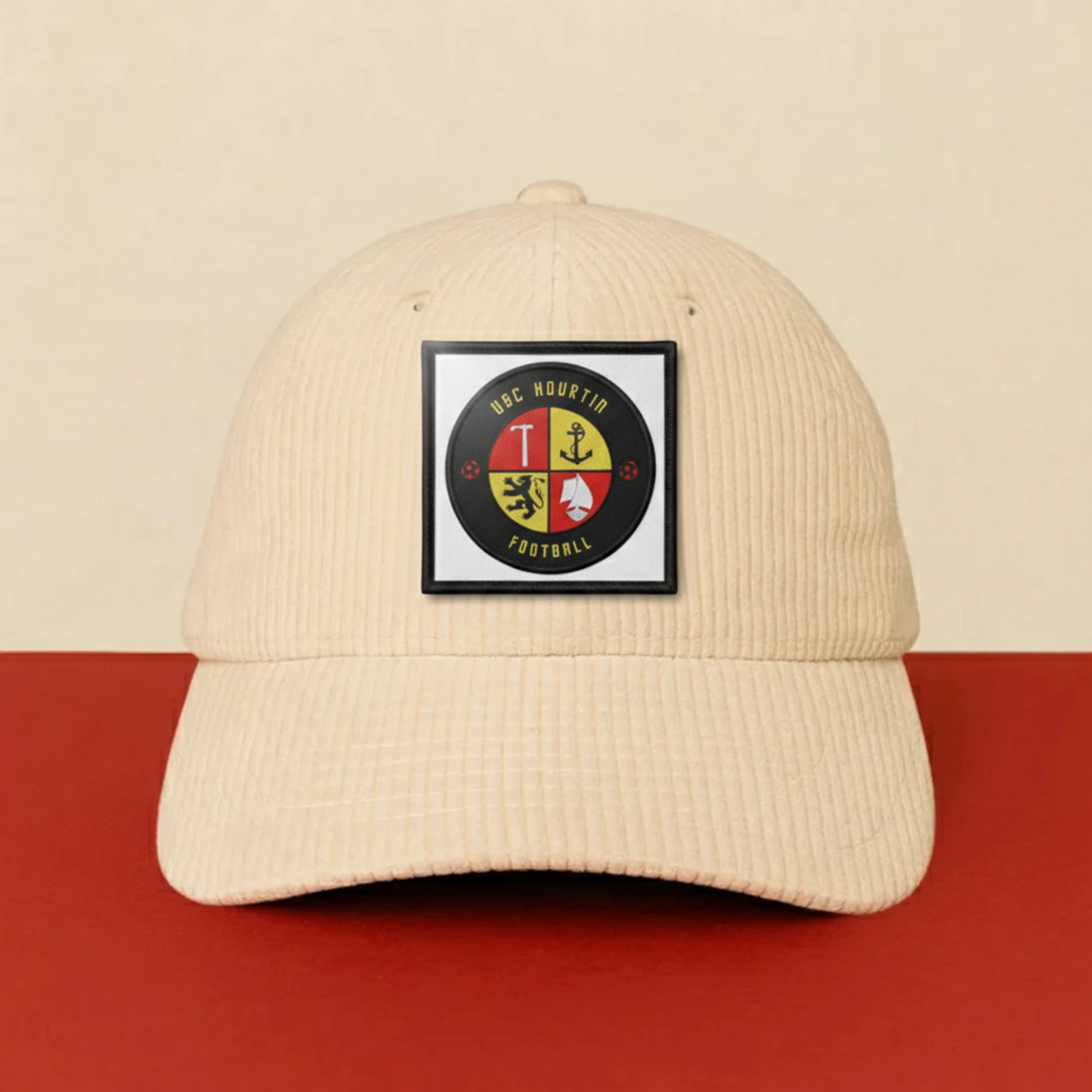Détail broderie patch USC HOURTIN