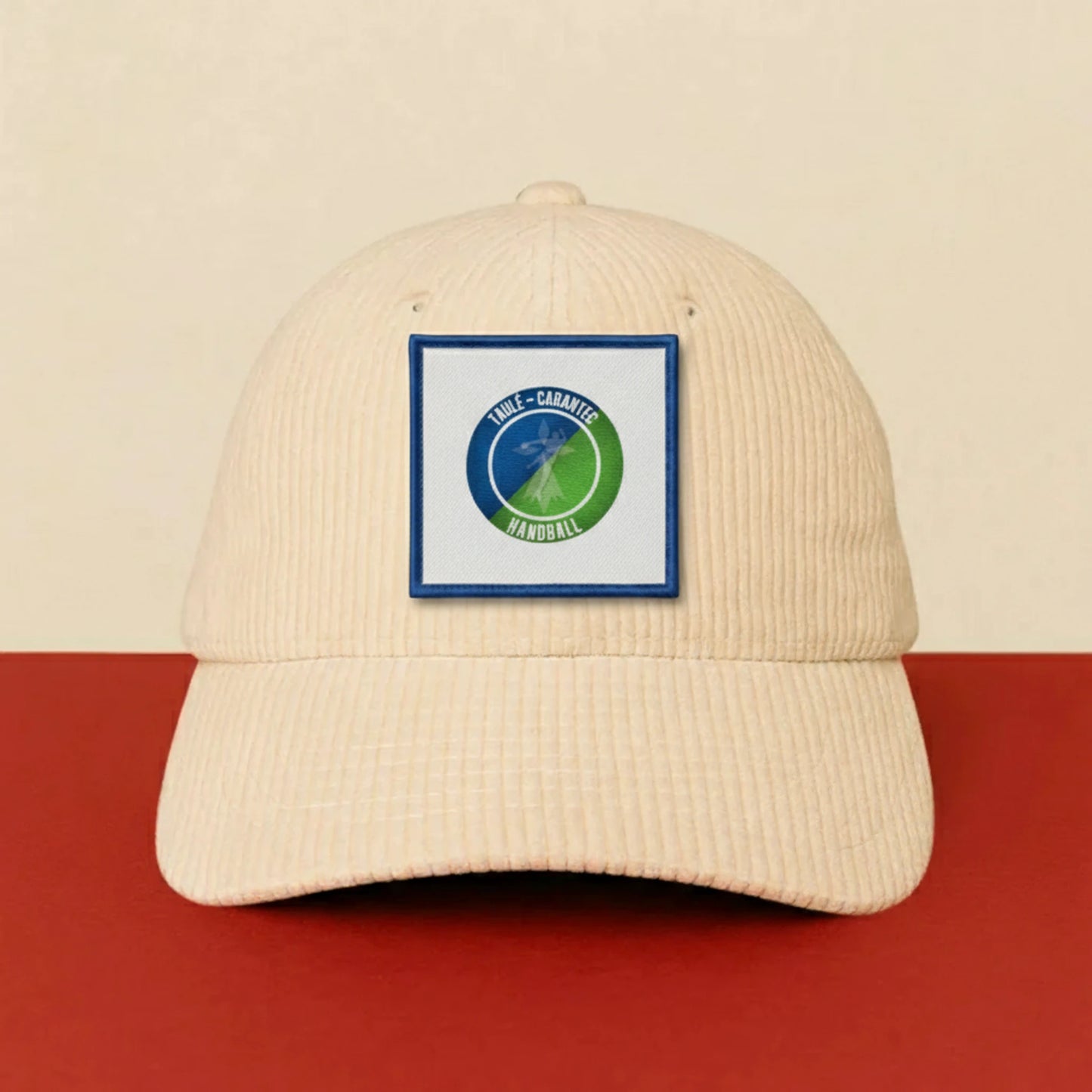 Détail broderie patch Taule Carantec Handball