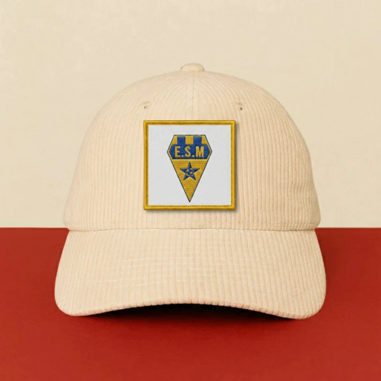Détail broderie patch ET.S. MERLEVENEZ