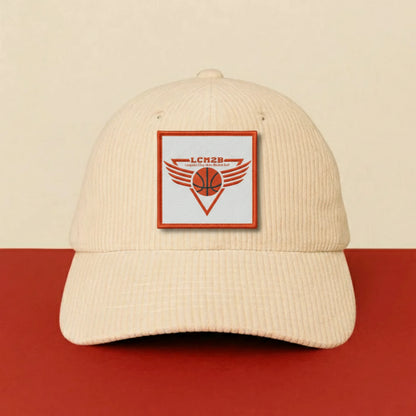 Patch Langeais Cinq Mars Basket Ball sur casquette à velcro PPATCH
