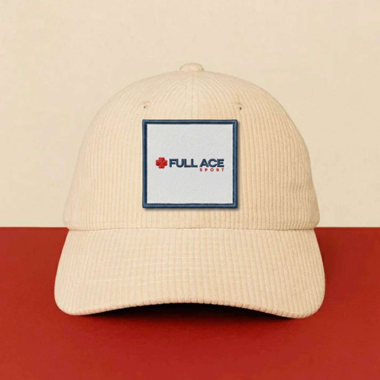 Détail broderie patch FULL ACE SPORT FC
