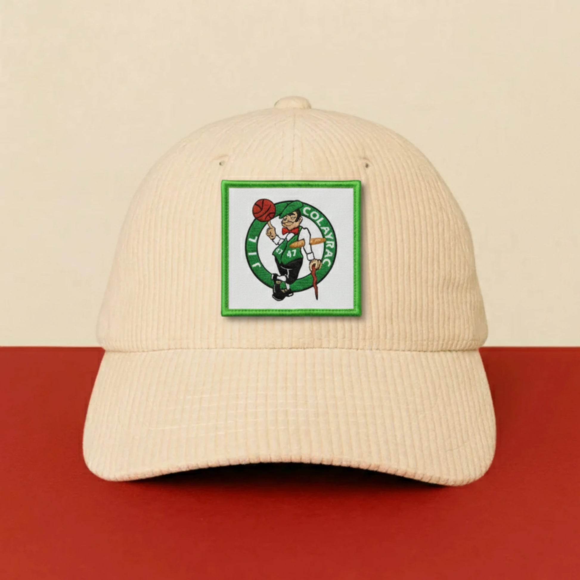 Patch Jil Colayrac Basket sur casquette à velcro PPATCH