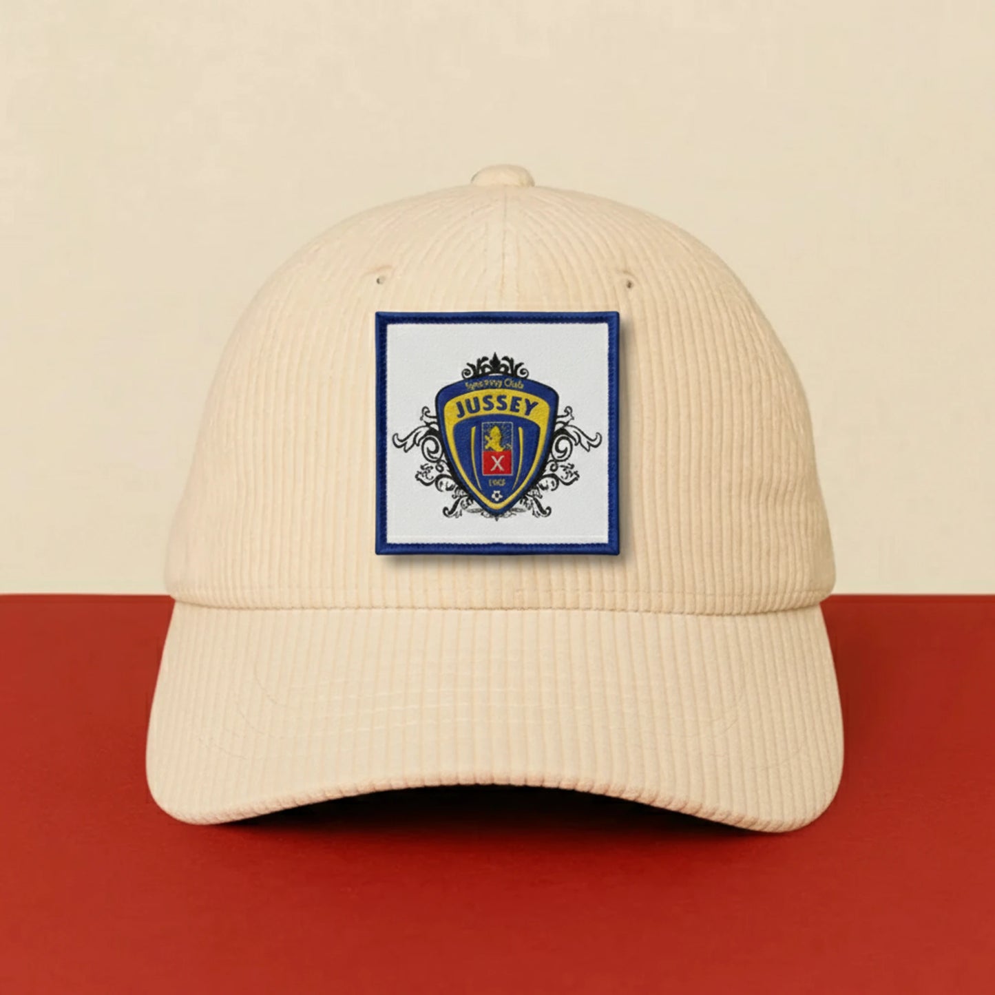 Détail broderie patch S.C. JUSSEY