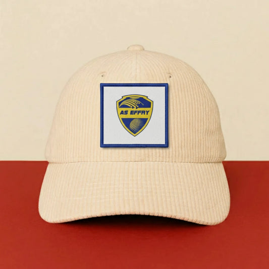 Patch A.S. D'EFFRY sur casquette à velcro PPATCH