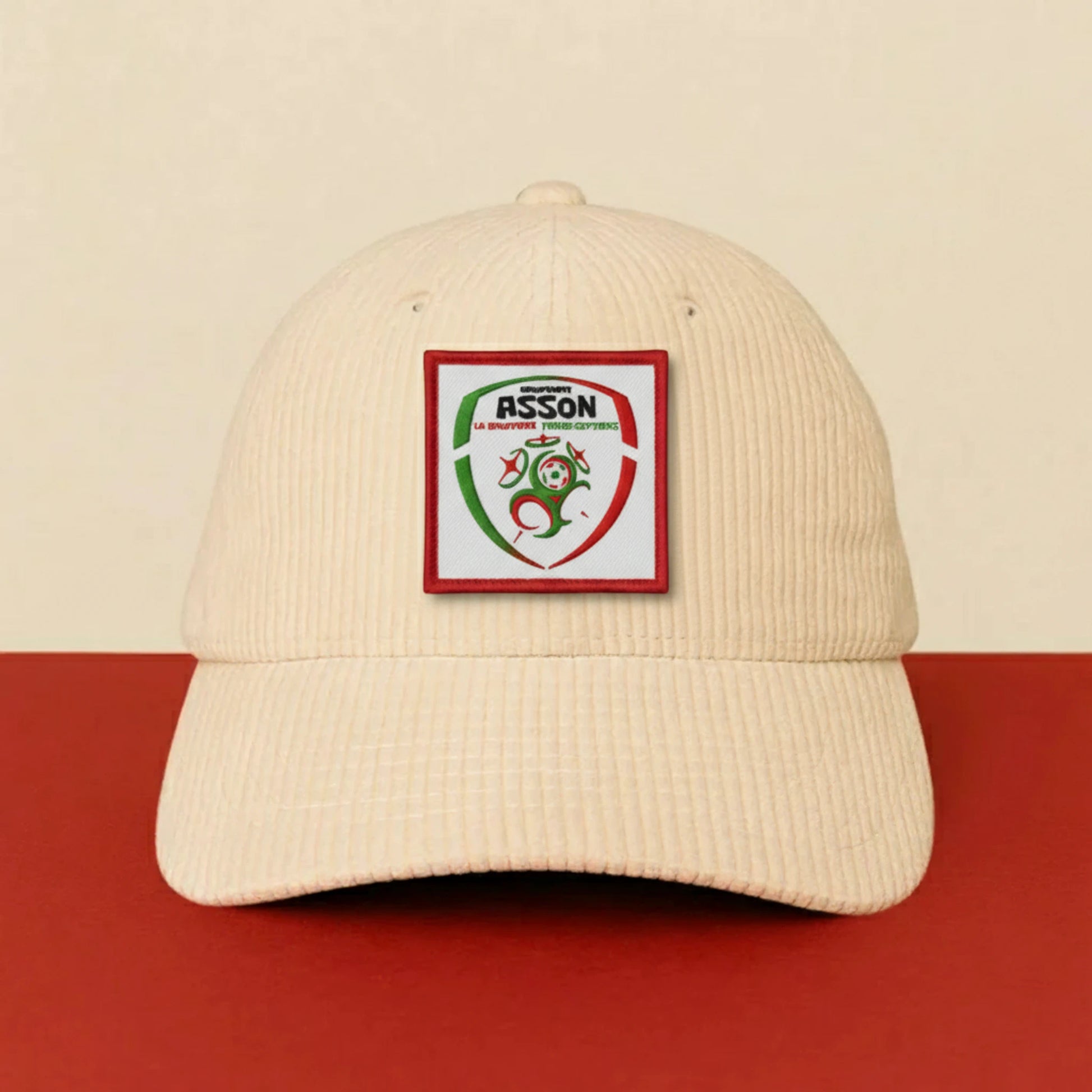 Détail broderie patch GJ ASSON 13-SEPTIERS BRUFFIERE