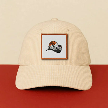 Patch Gresivaudan Basket Club sur casquette à velcro PPATCH