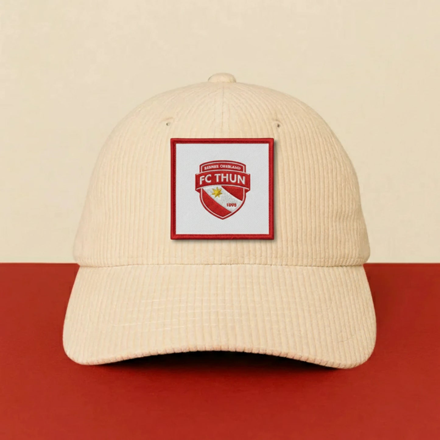 Patch SUI - FC THOUNE sur casquette à velcro PPATCH