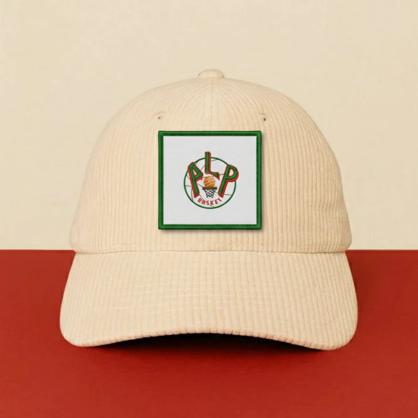 Patch Amicale Laique Basket Lussat sur casquette à velcro PPATCH