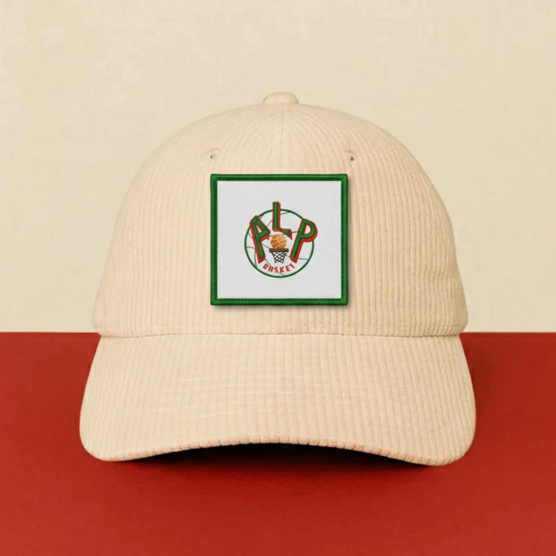 Patch Amicale Laique Basket Lussat sur casquette à velcro PPATCH