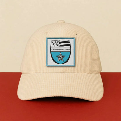 Détail broderie patch F.C. BEAUSSAIS RANCE FREMUR