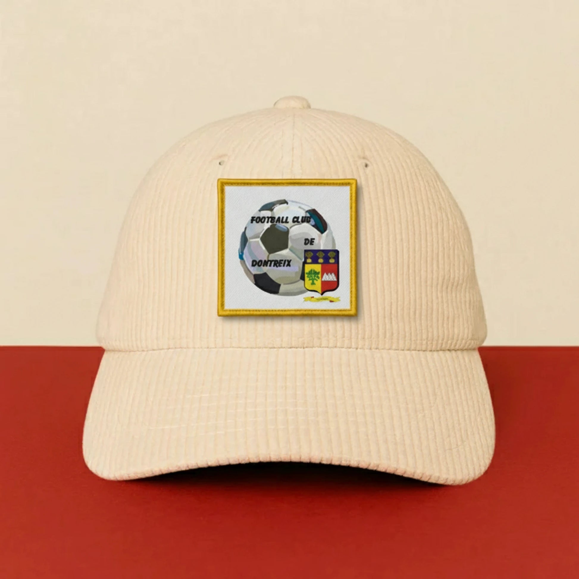Détail broderie patch F.C. DE DONTREIX