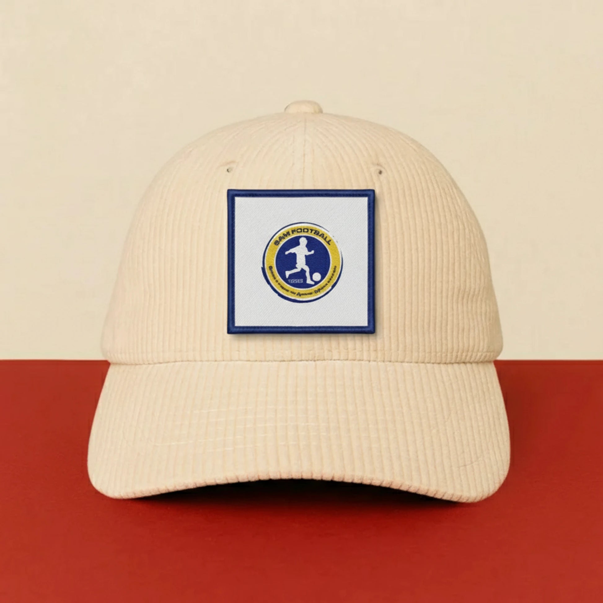 Patch A Soligny Aspres Moulins F sur casquette à velcro PPATCH