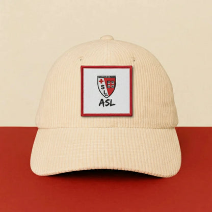 Patch A.S. LAURENTINE sur casquette à velcro PPATCH