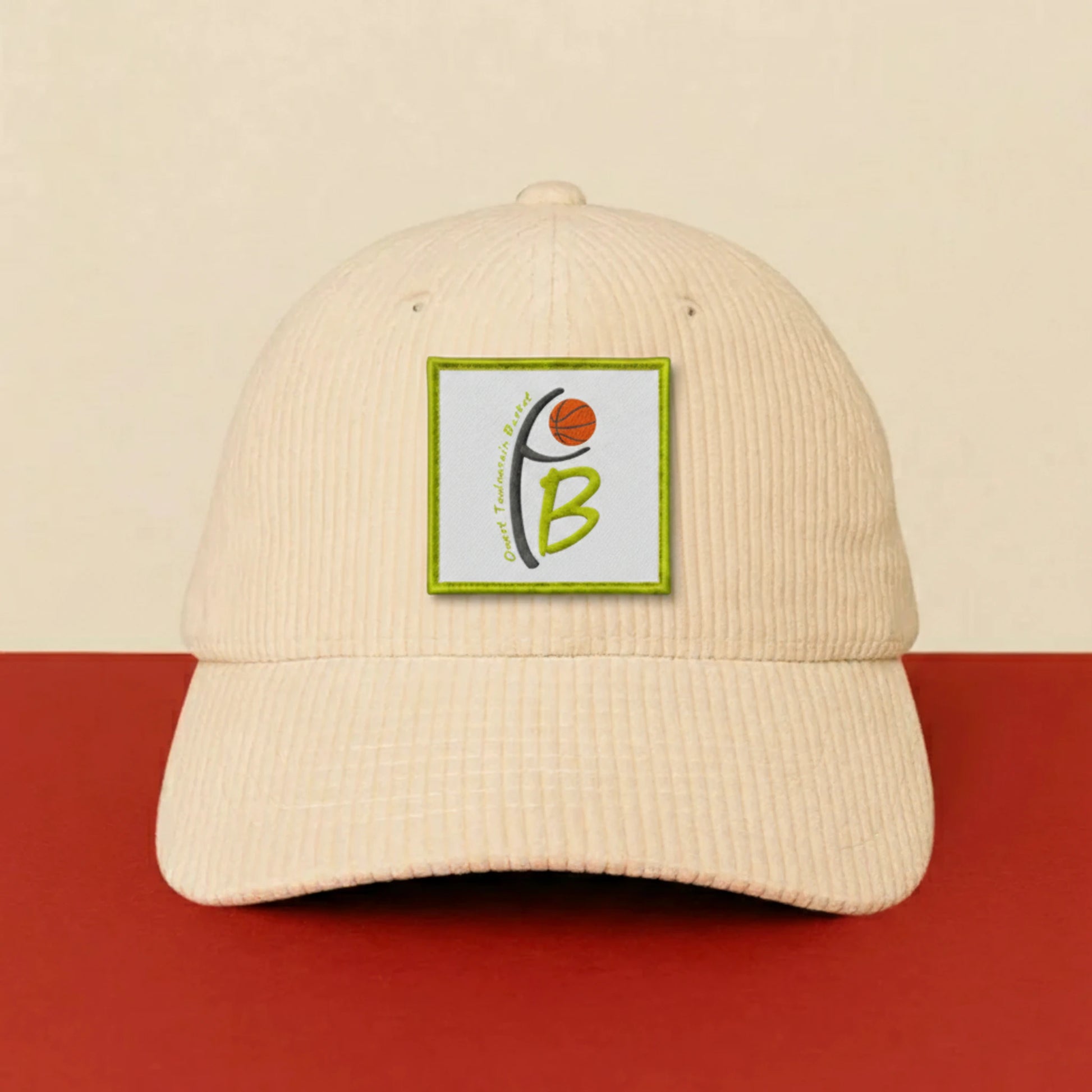Patch Ouest Toulousain Basket sur casquette à velcro PPATCH