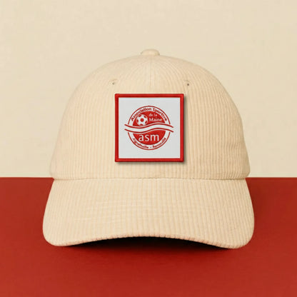 Patch A.S. DE MAINE AIGREF.REMOUILLE sur casquette à velcro PPATCH