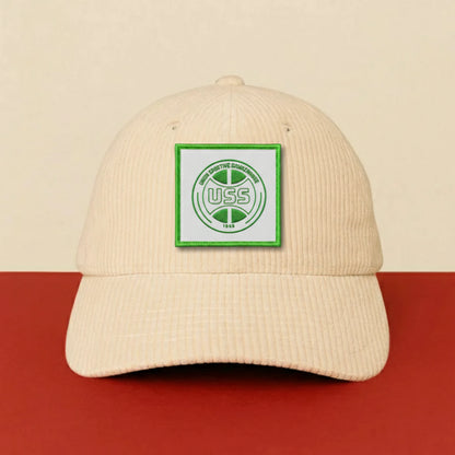 Détail broderie patch Us Samazanaise Basket