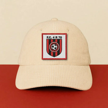 Détail broderie patch F.C. 4 RIVIERES 70