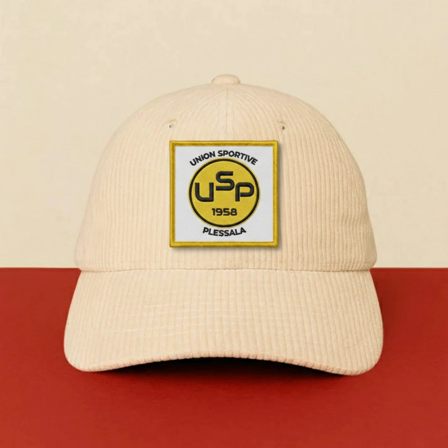 Détail broderie patch U.S. PLESSALA