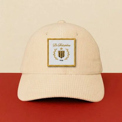 Patch La Fortuniere Labastide Murat sur casquette à velcro PPATCH