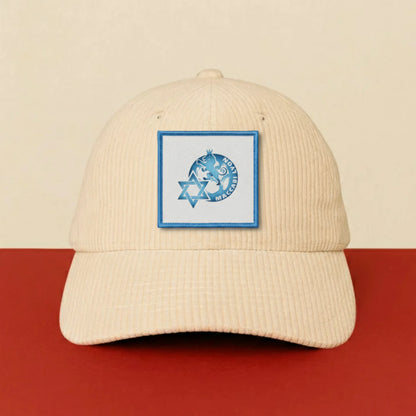 Patch SC Maccabi Lyon sur casquette à velcro PPATCH