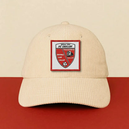 Détail broderie patch F.C. CAILLOT
