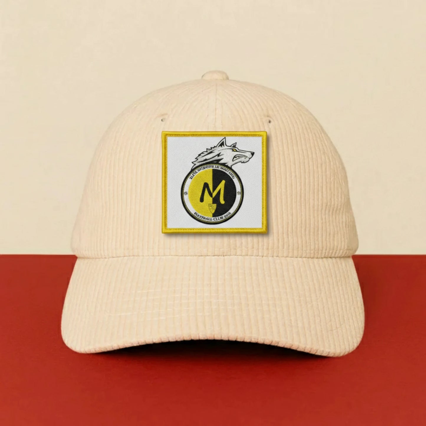 Détail broderie patch MASTAING FOOTBALL CLUB