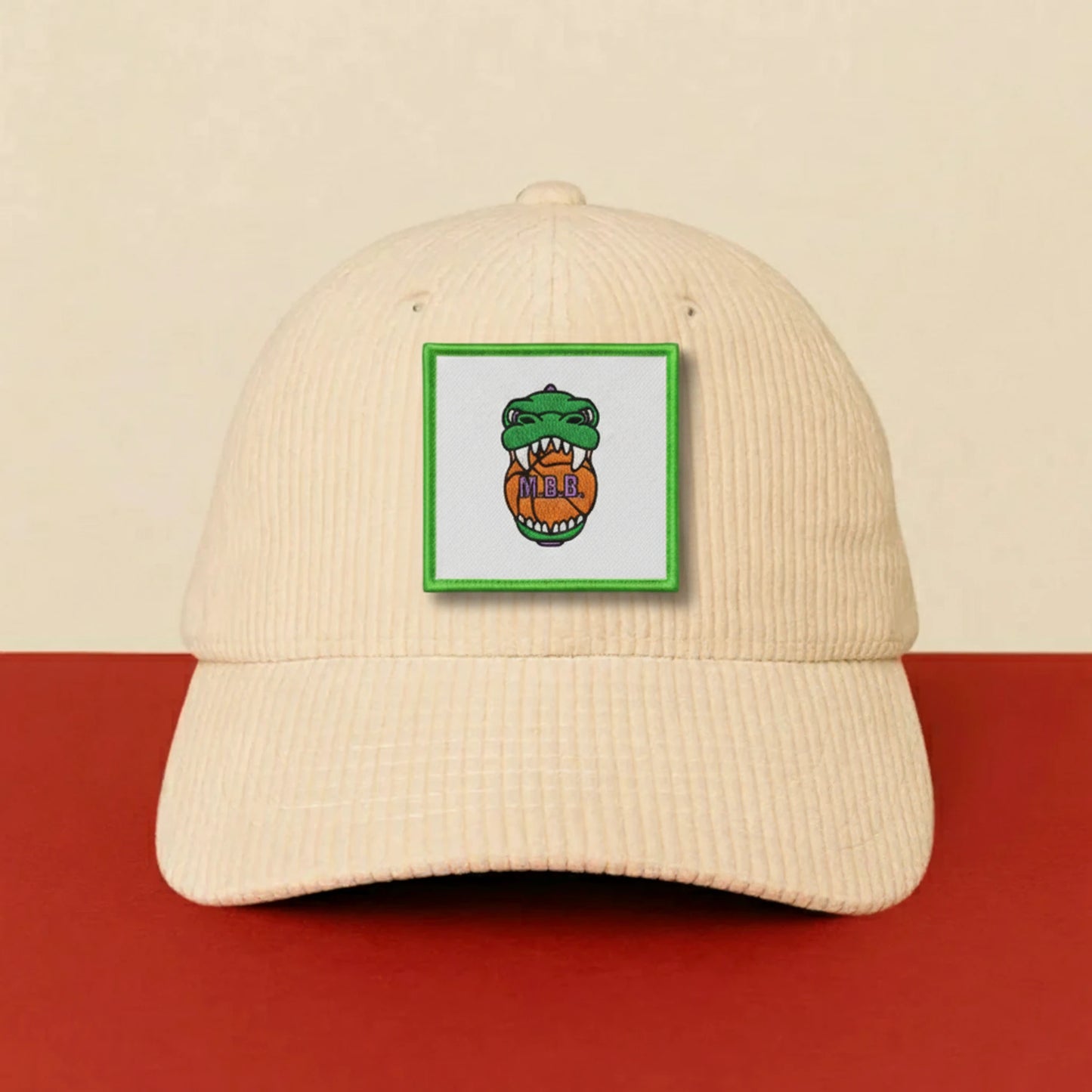 Patch Maure Basket Ball sur casquette à velcro PPATCH