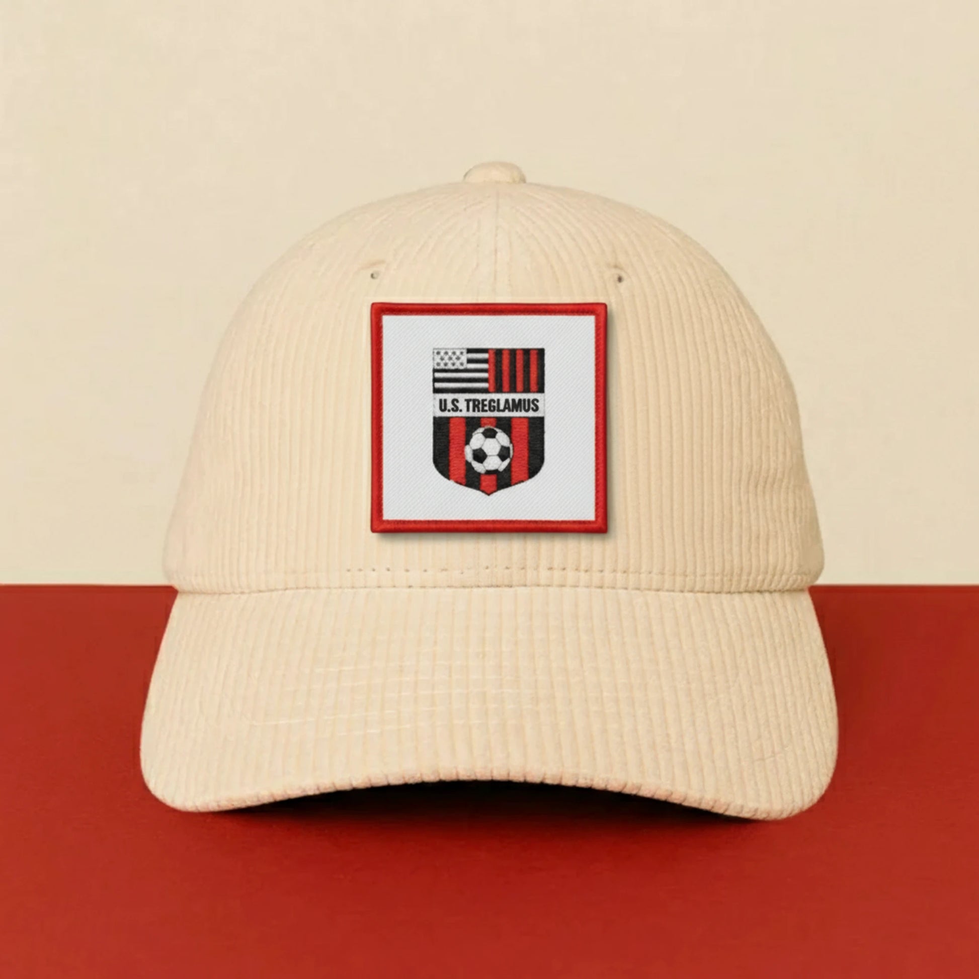 Détail broderie patch U.S. TREGLAMUS