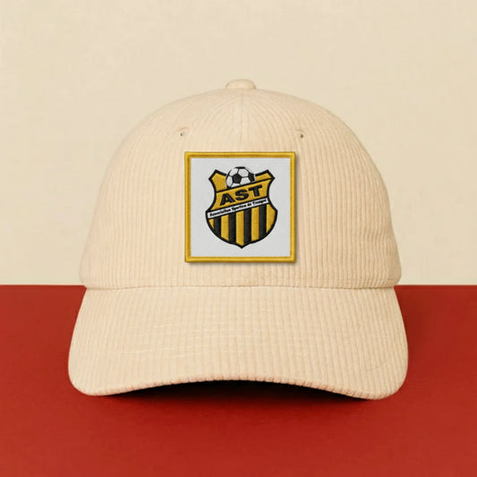 Patch A.S. DE TRONGET sur casquette à velcro PPATCH
