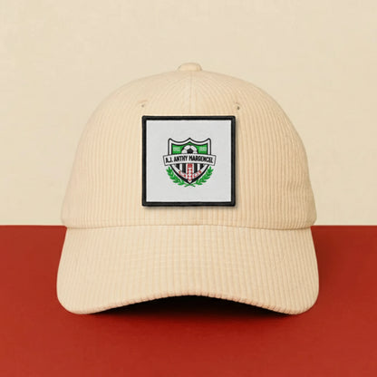 Patch ASSOCIATION JEUNES ANTHY MARGENCEL sur casquette à velcro PPATCH