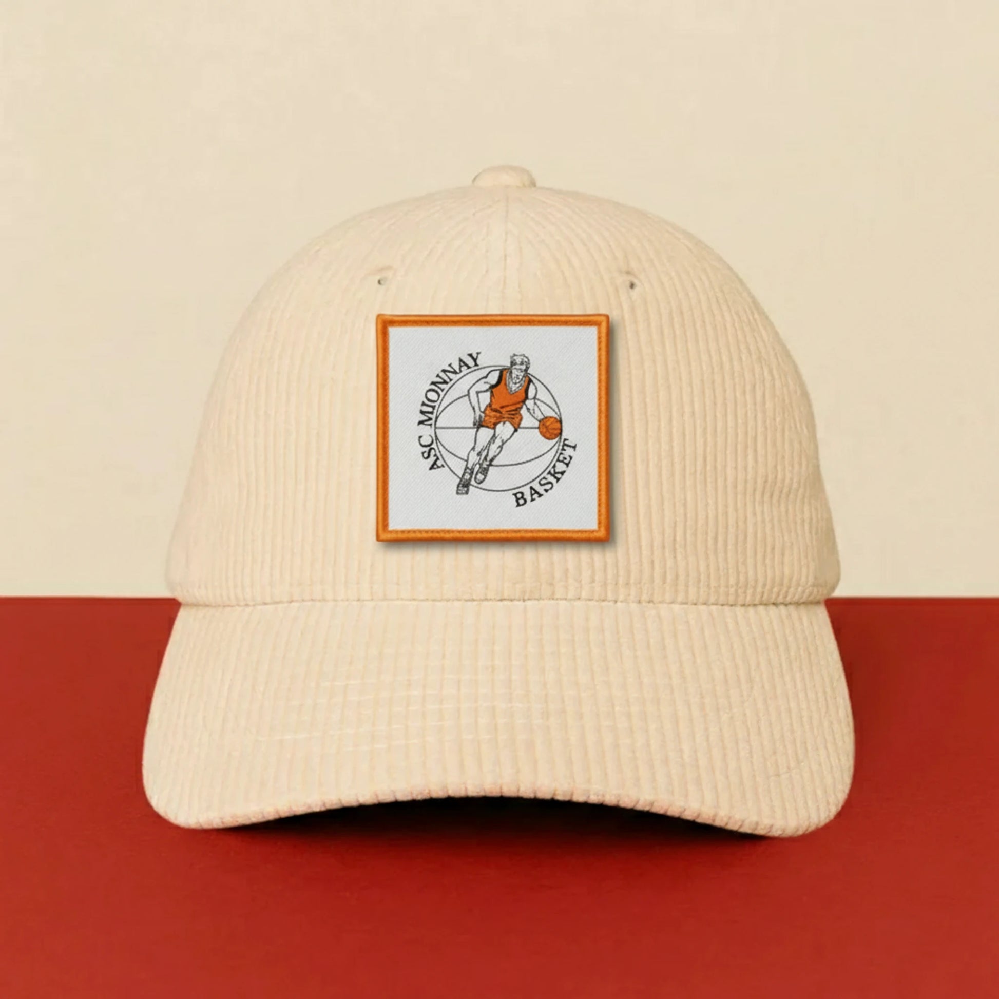 Détail broderie patch Asc Mionnay