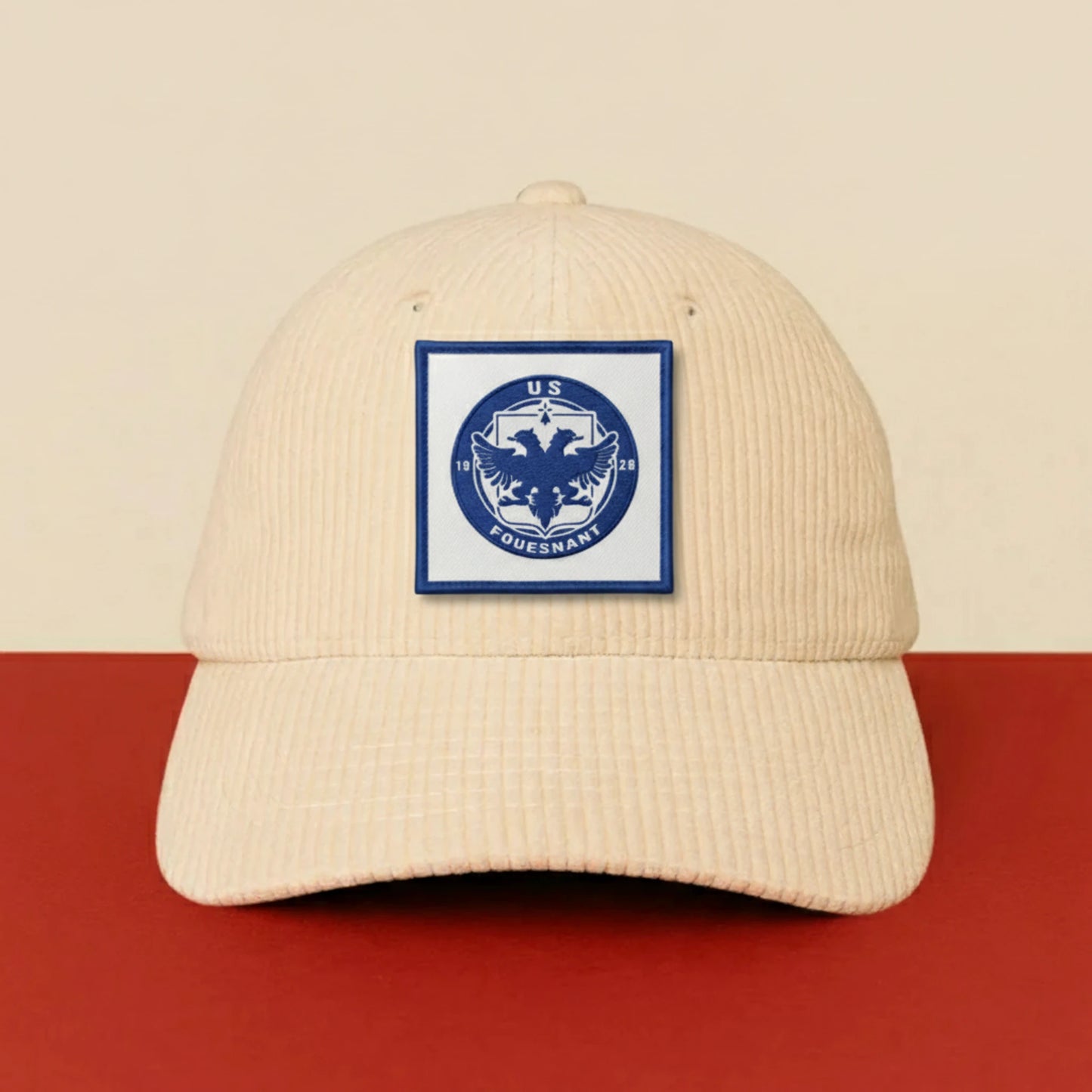 Détail broderie patch U.S. FOUESNANT