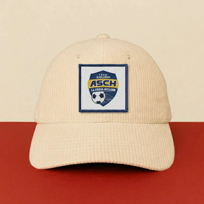 Patch A.S. CROIX HELLEAN sur casquette à velcro PPATCH