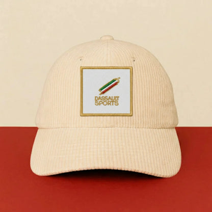 Détail broderie patch DASSAULT SPORTS