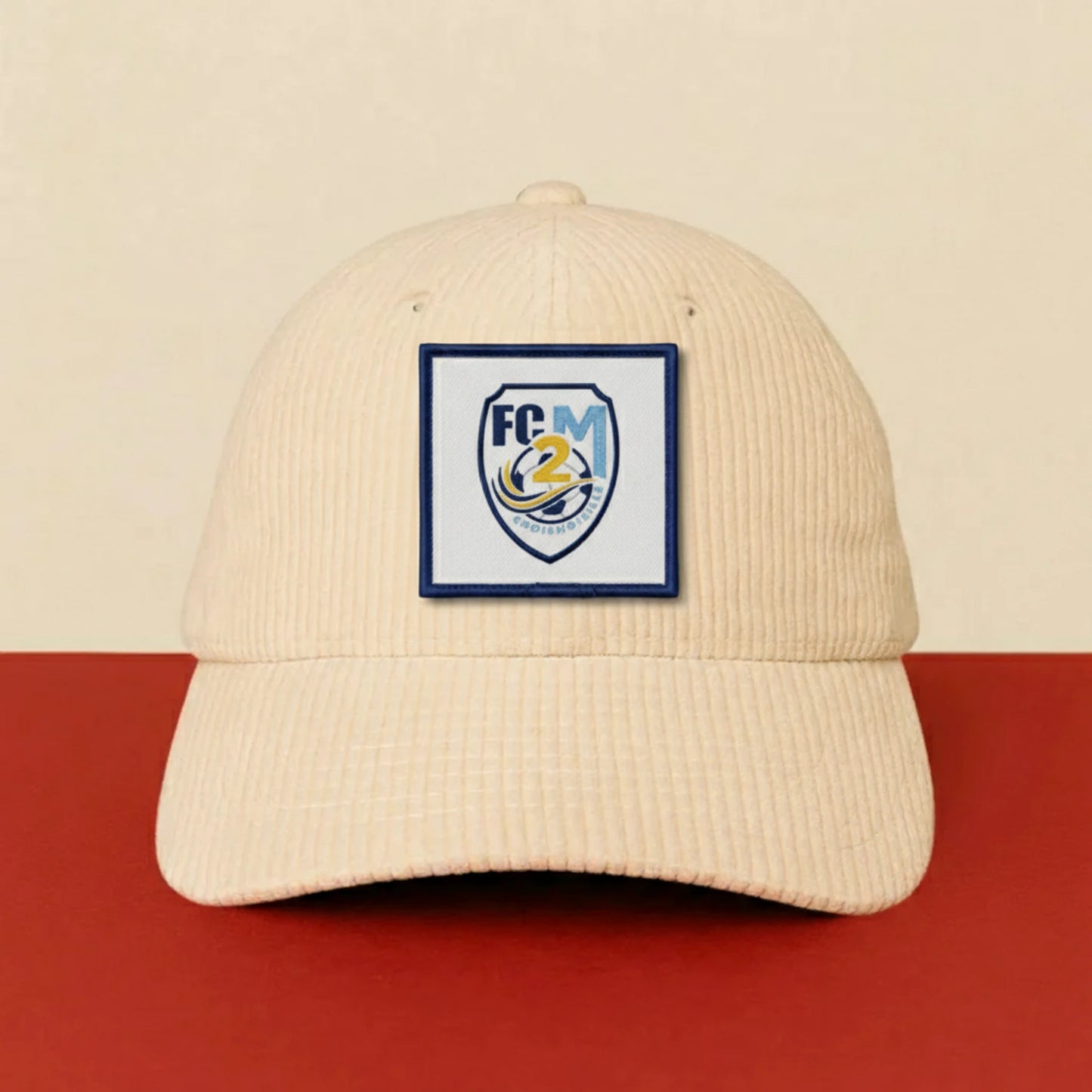 Patch A.S. DE PREPARATION O. TOURS sur casquette à velcro PPATCH