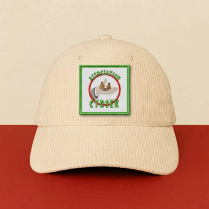 Détail broderie patch A. S. CYRSEK
