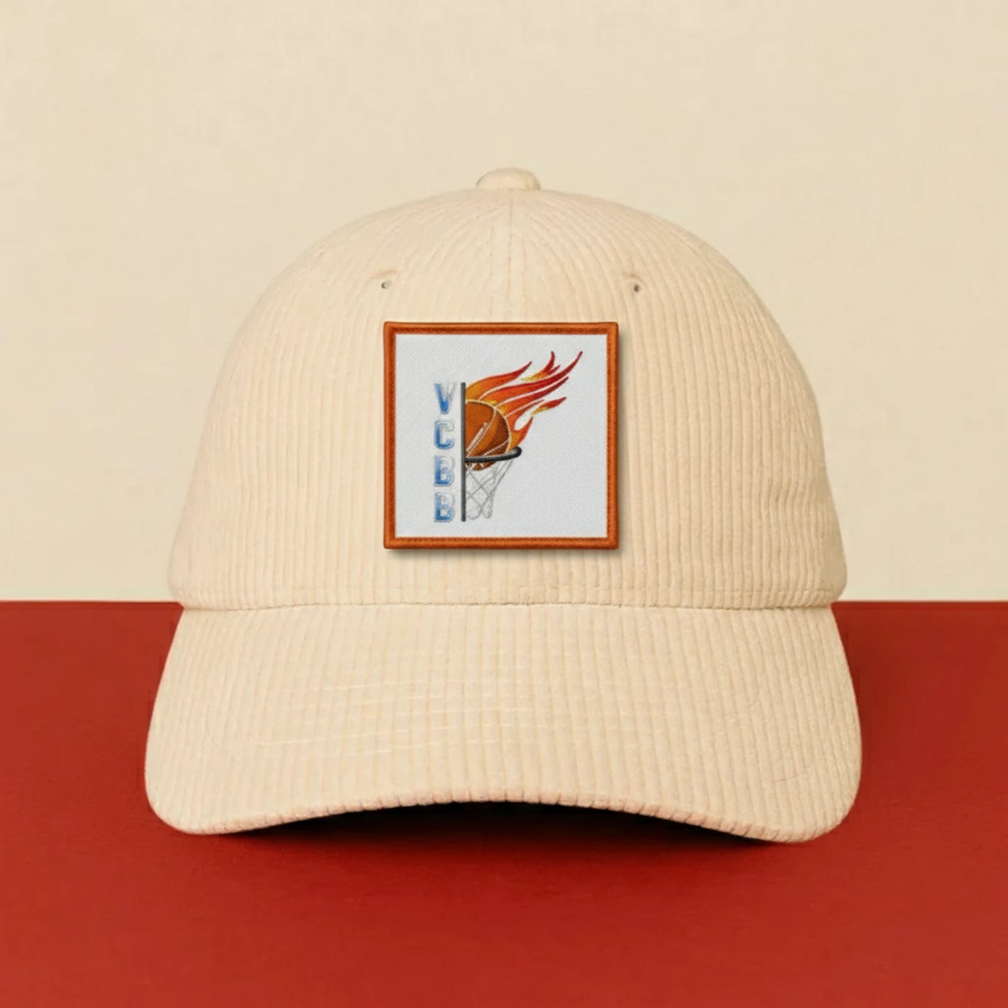 Détail broderie patch Vaujours Coubron Basket Ball
