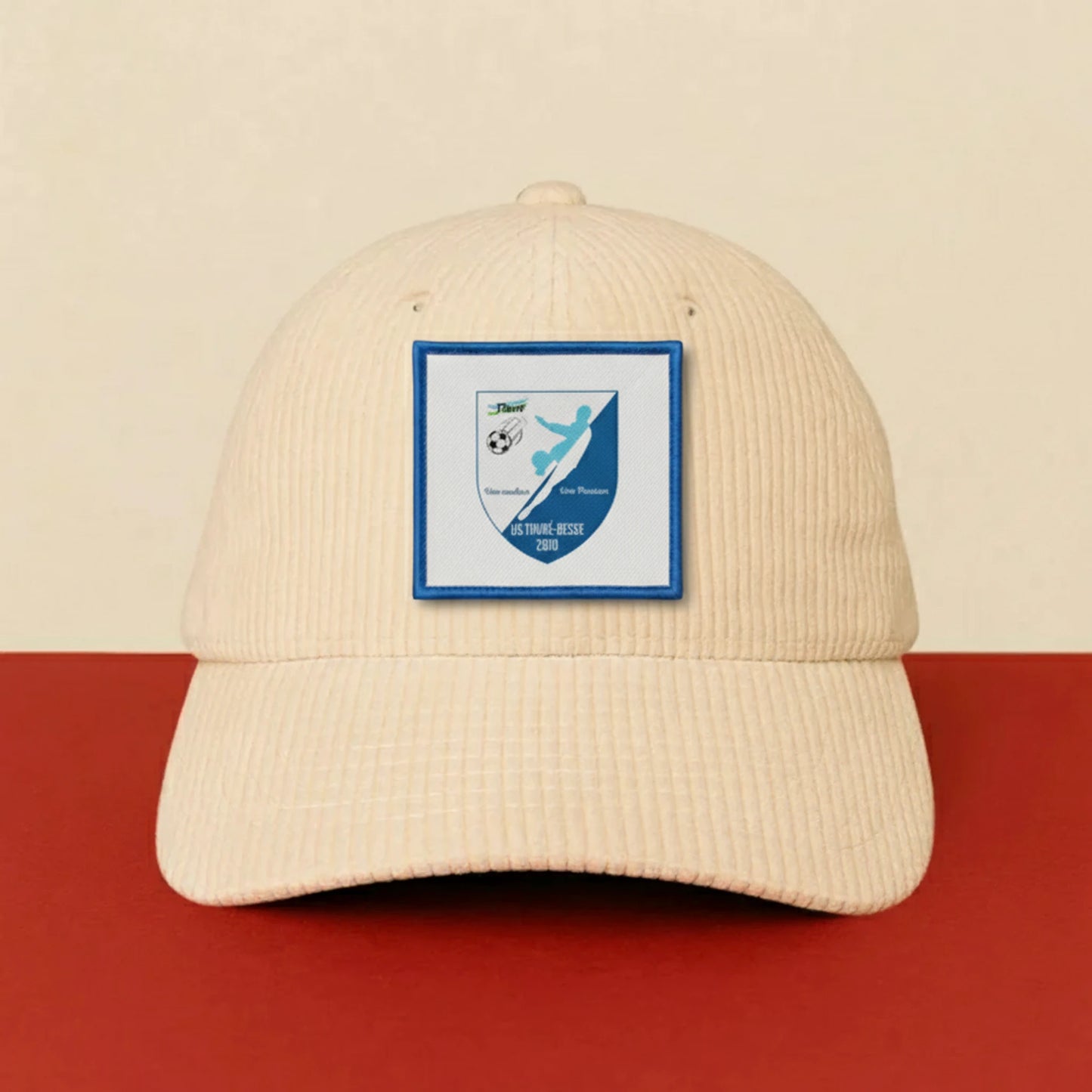 Détail broderie patch U. S. THURE BESSE